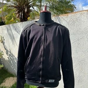 Speed and Strength Black Motorcycle Jacket Men Size L  XL RN#90261